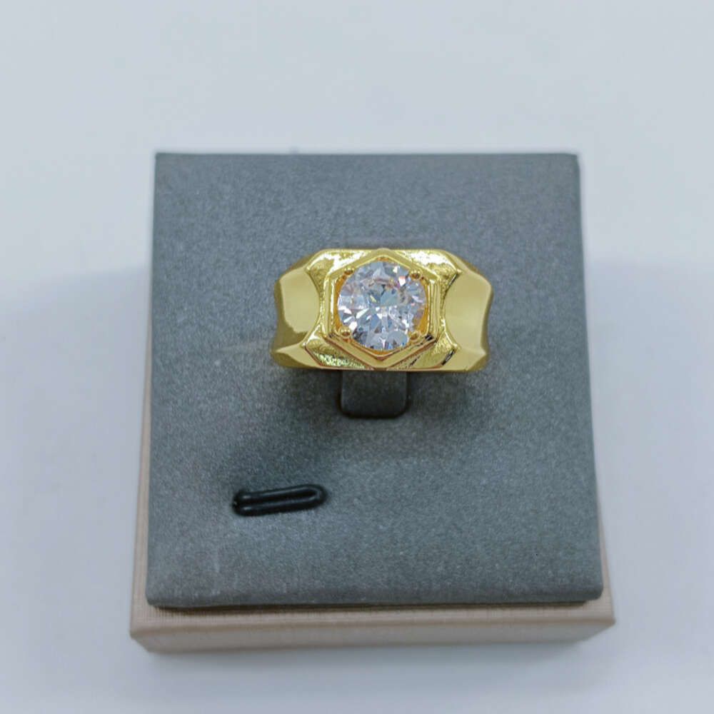 Bague de diamant élégante à 2 carats [doré