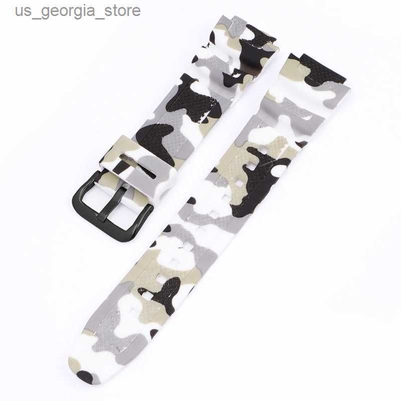 Camo White Black Bk-Convex End 18 mm