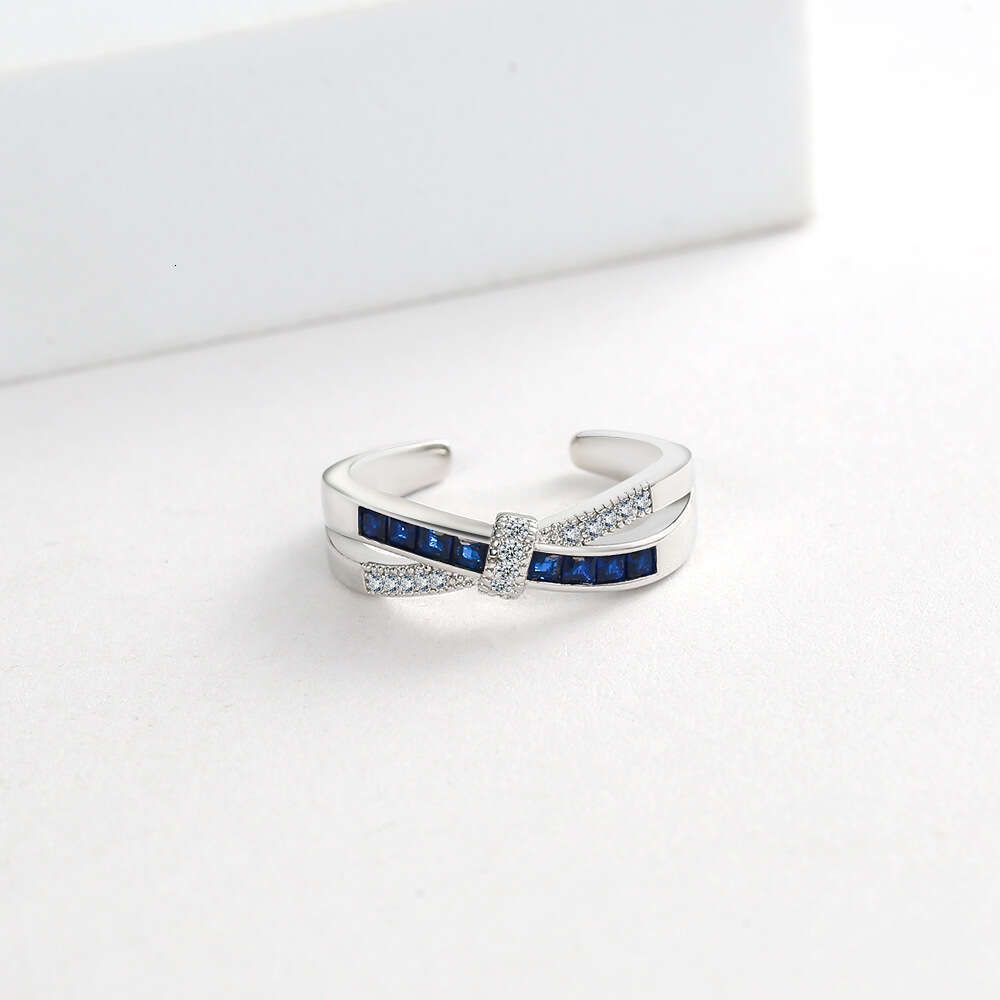 Stijl 2 Schat Blauwe Ring 2,2 g