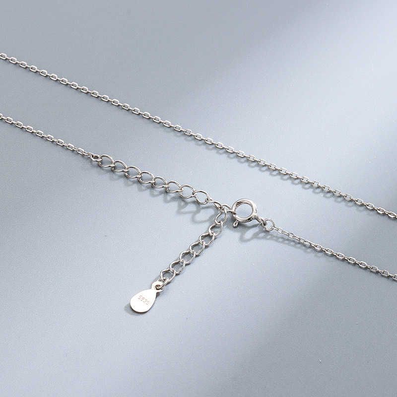 Platinum Plated Cross Chain 40+5cm-925