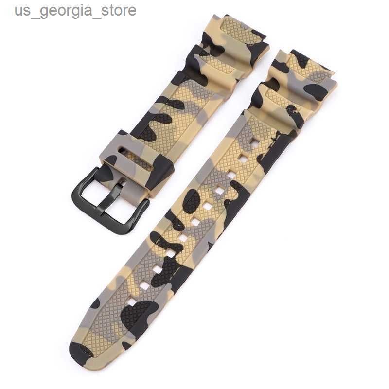 Camo Beige Black Bk-Convex End 18 mm