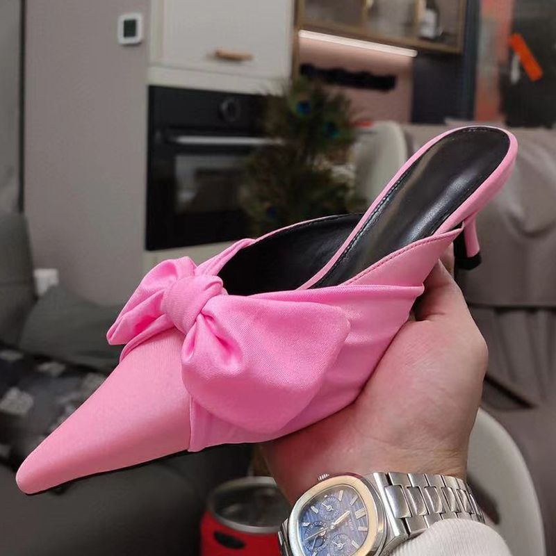 Pink slipper