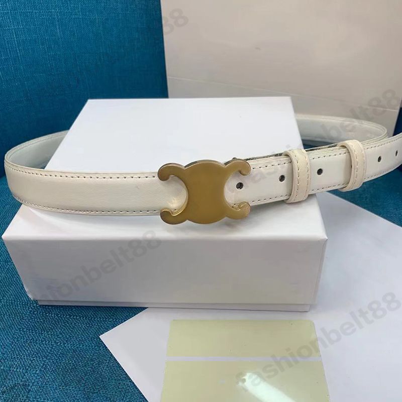 Bronze Buckle+white Belt