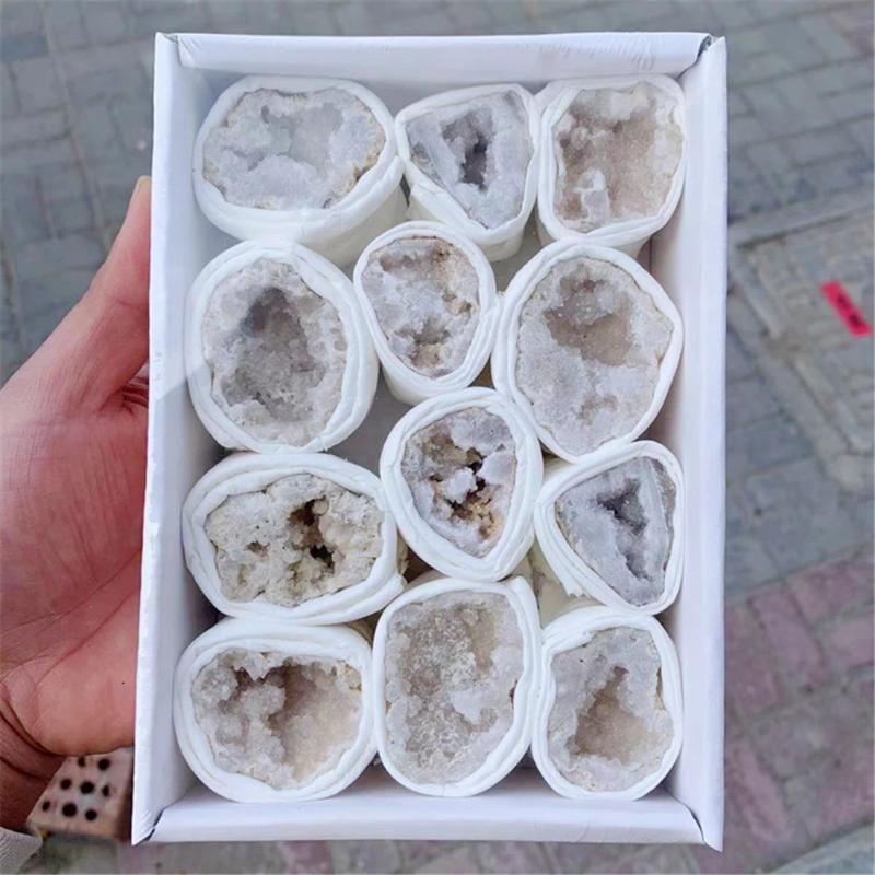 1Boxes White Agate