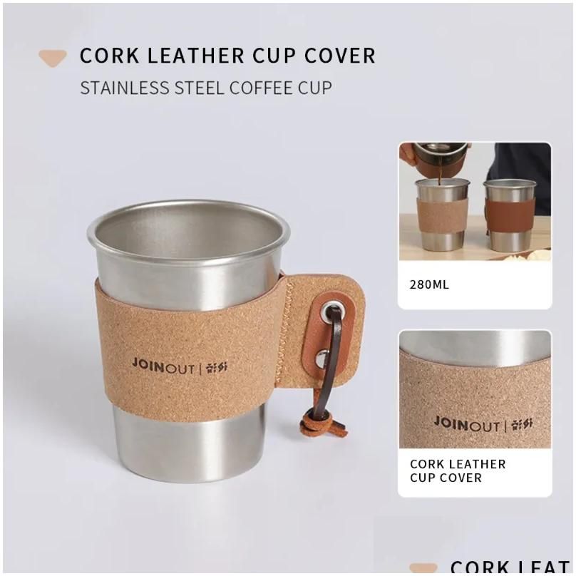 280Ml Cork Leather