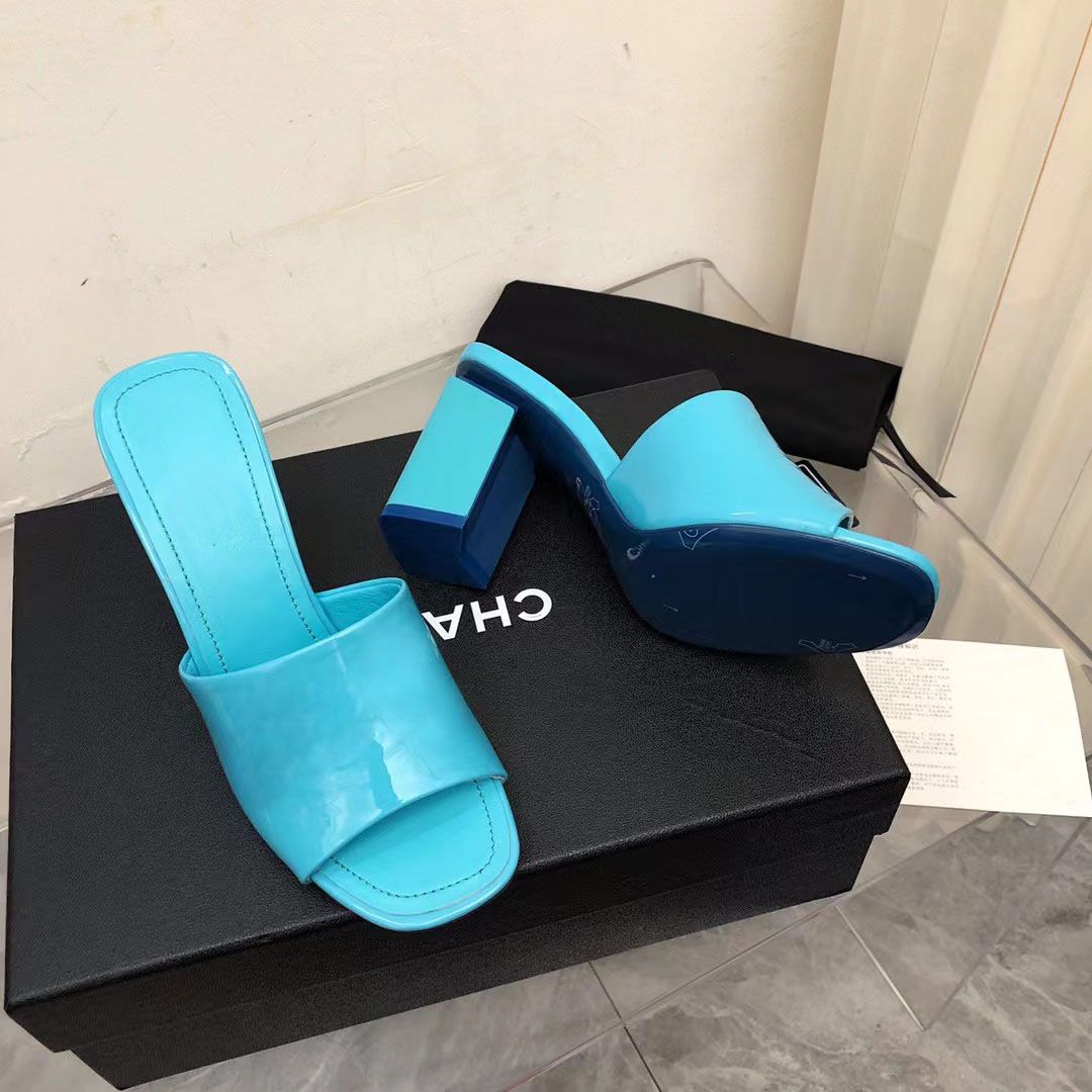 Sky blue--8.5 cm heel