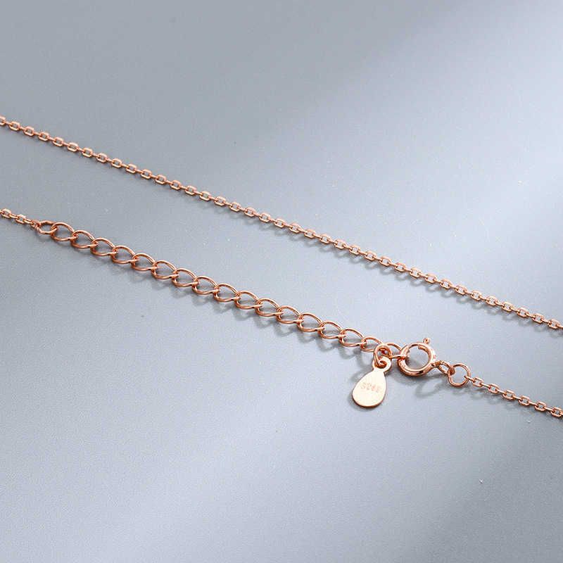 Rose Gold Plated Cross Chain 40+5cm-92