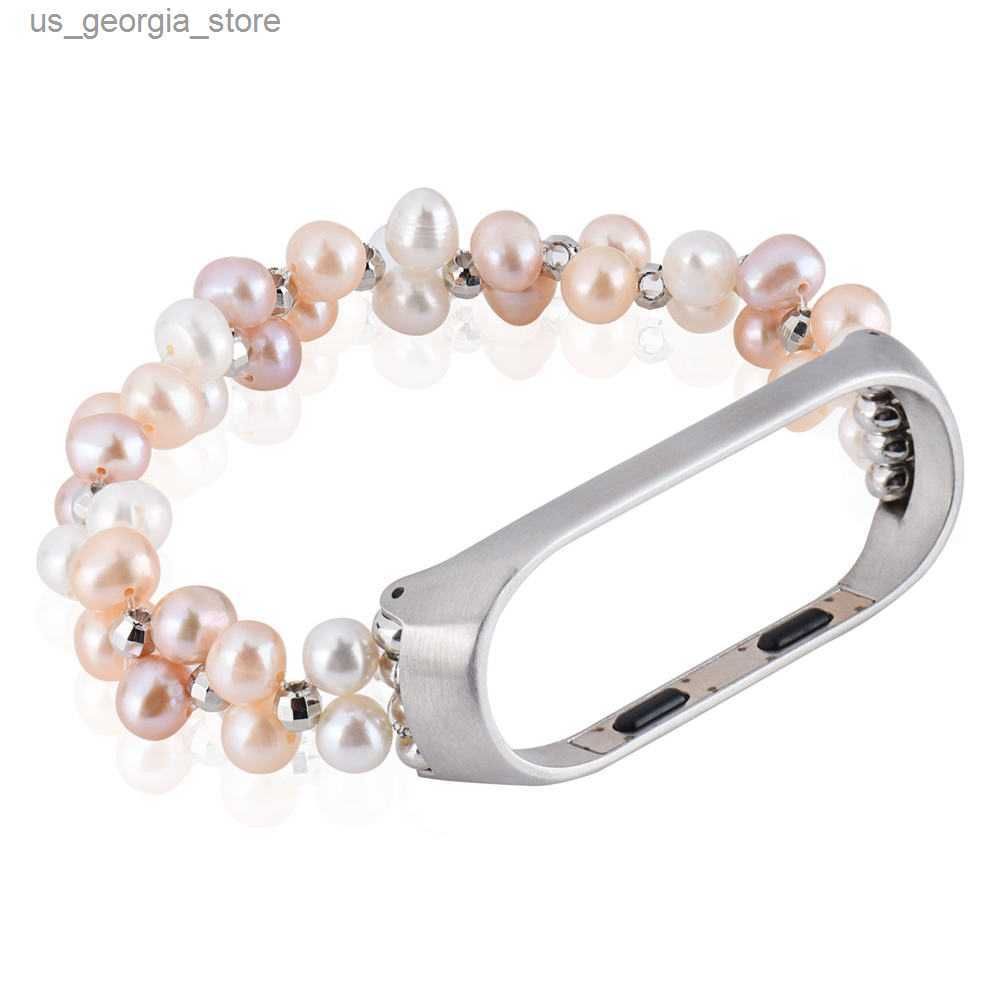 Pink White Beads-Xiaomi Mi Band 4 3