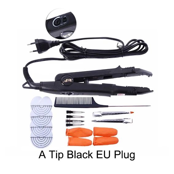 Color:A Tip Black Plug EU