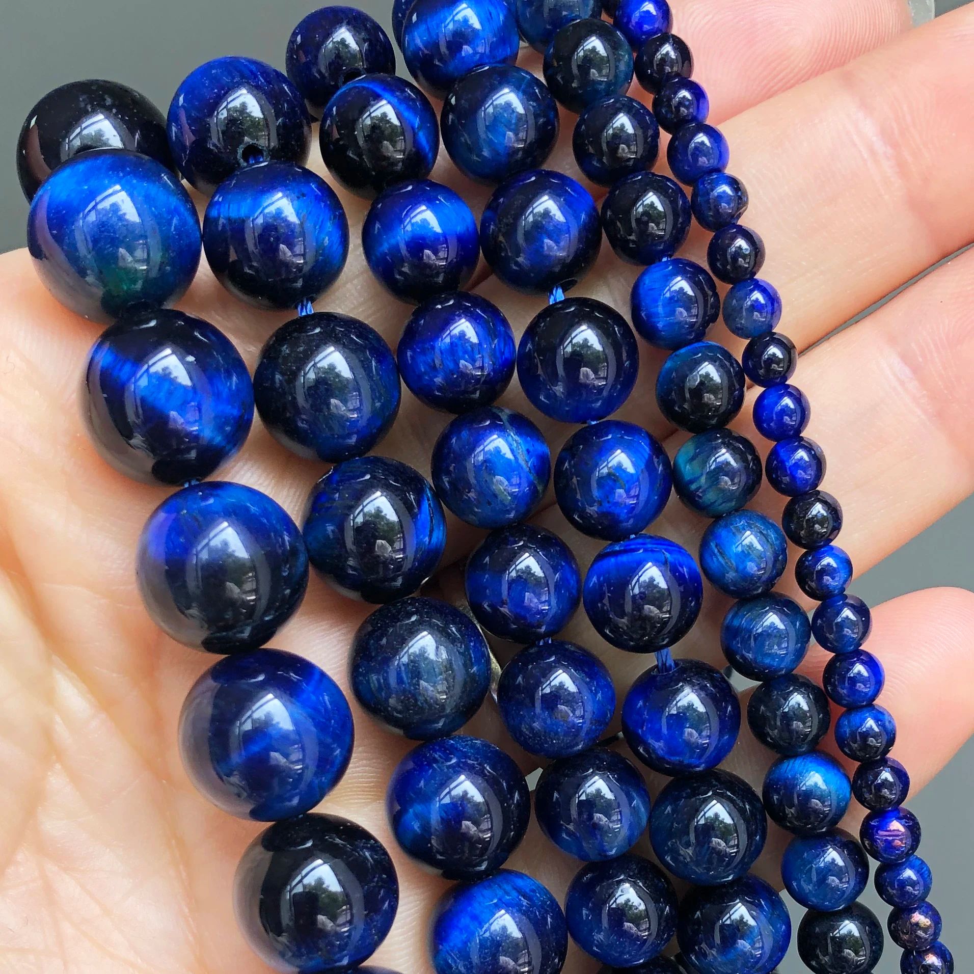 Kolor: Blue10 mm (około 36pcs)