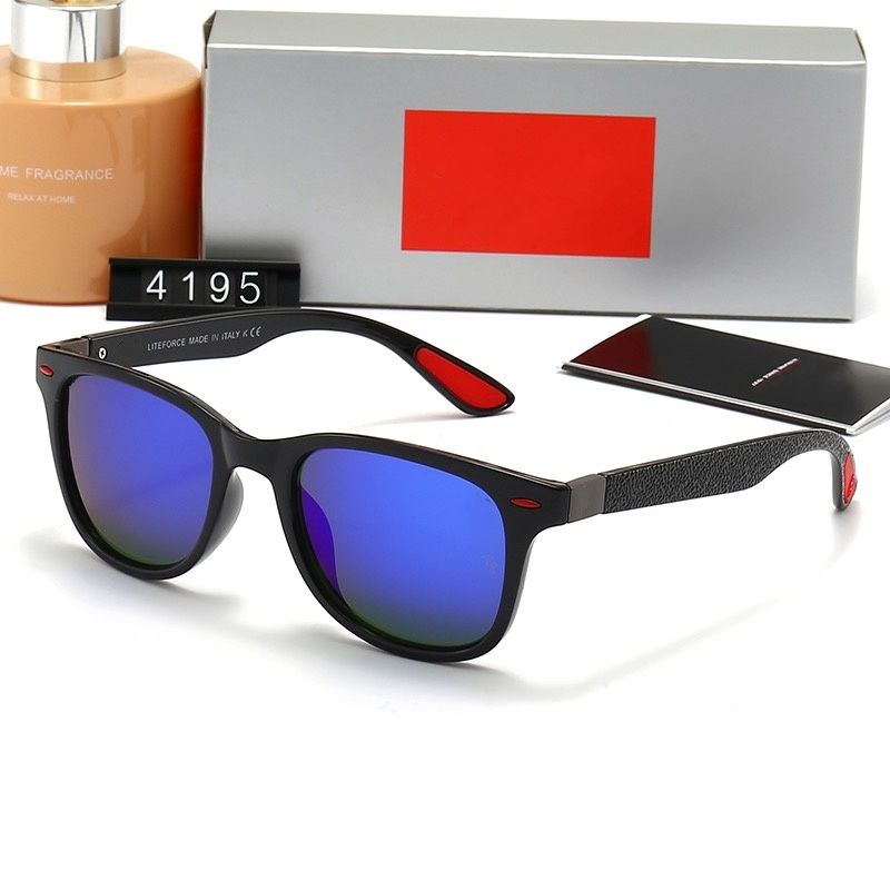8#(occhiali da sole+scatola per occhiali da sole)