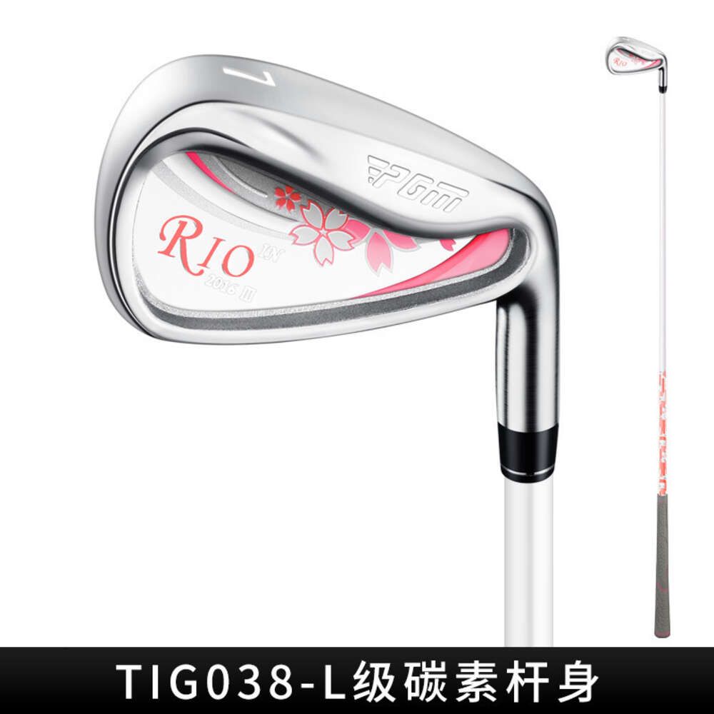 TIG038 (Carbon) White Pink -7 Iron