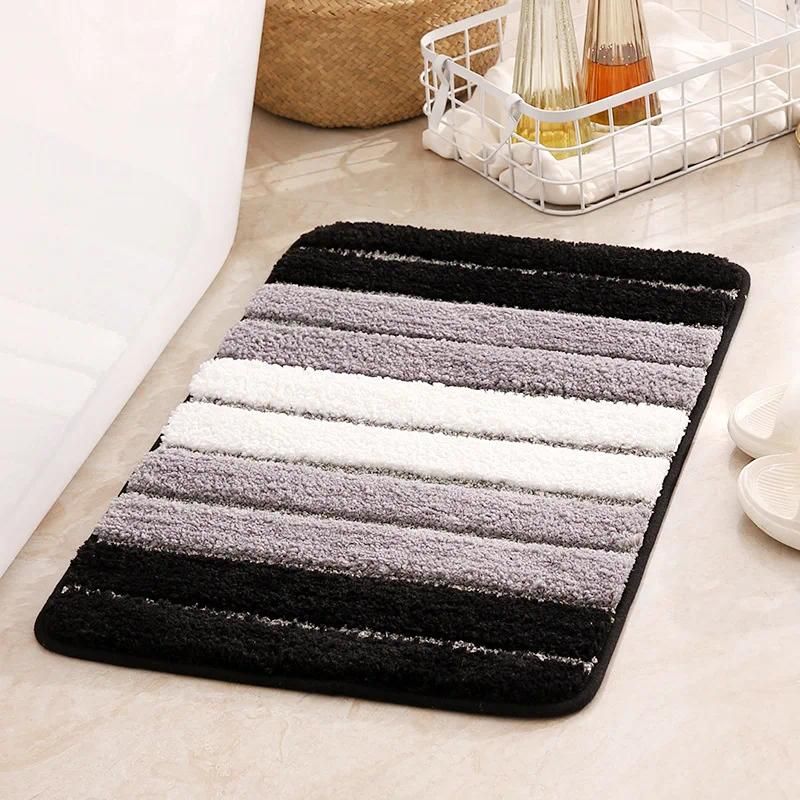 CHINE Tapis de bain 50x80cm-noir