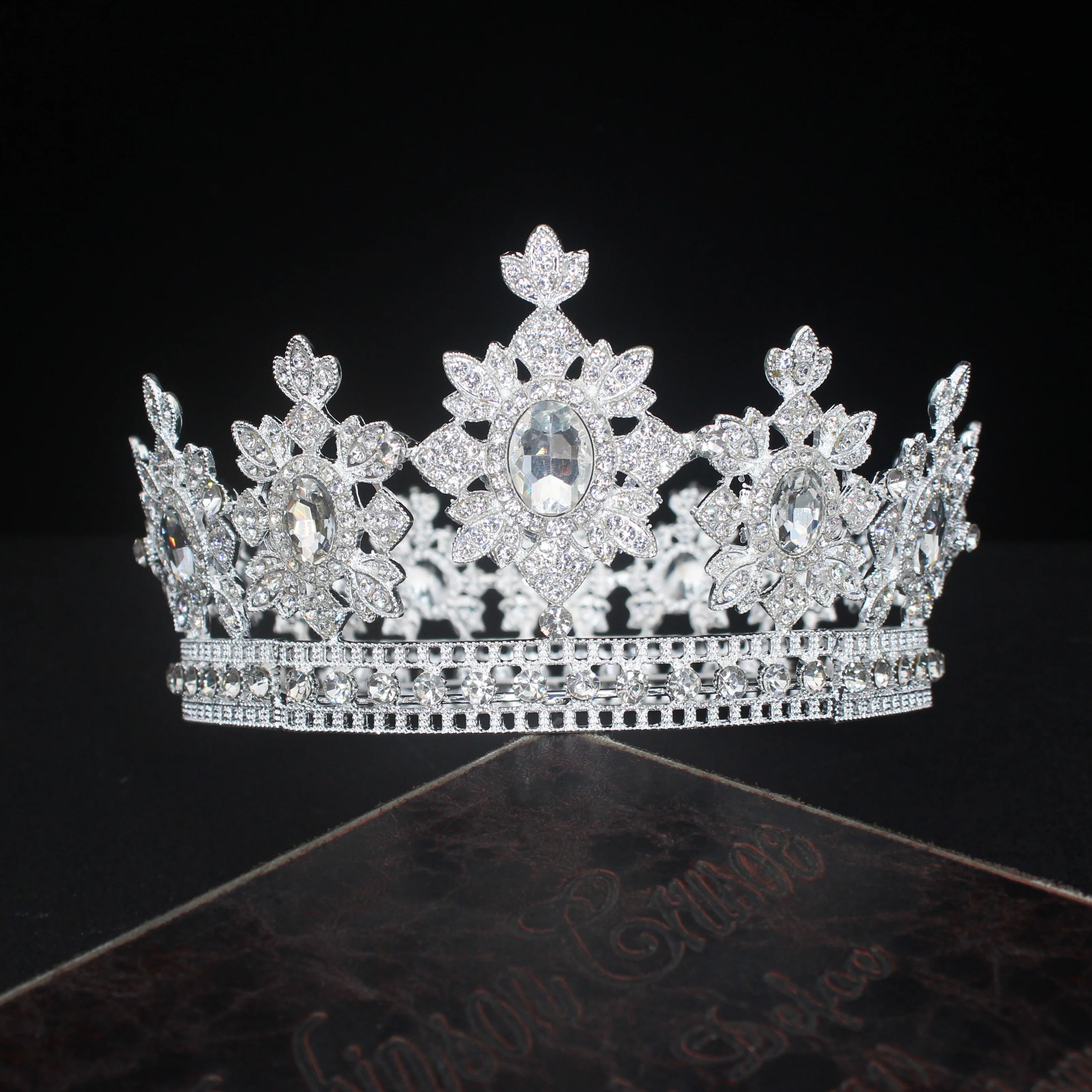 Silver Clear Crown