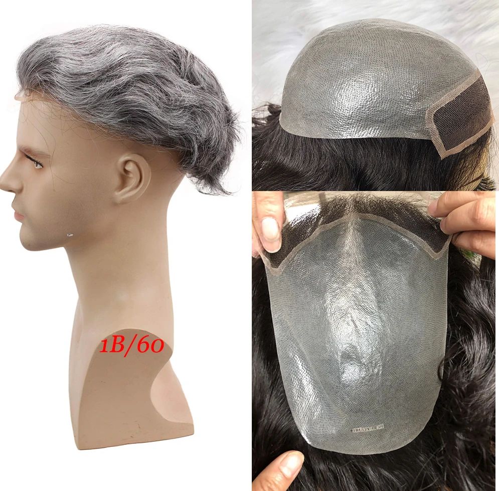 Toupee Color:1B60