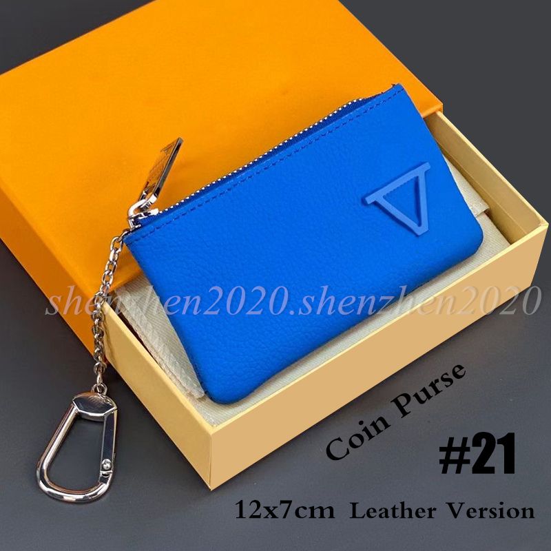 #21 Leather Coin Purse-12x7cm