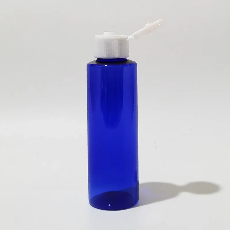 garrafa de plástico azul-2
