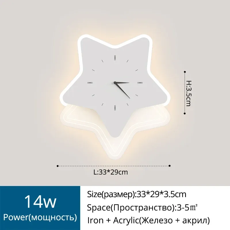 White C 33x29cm Dimmable With Remote