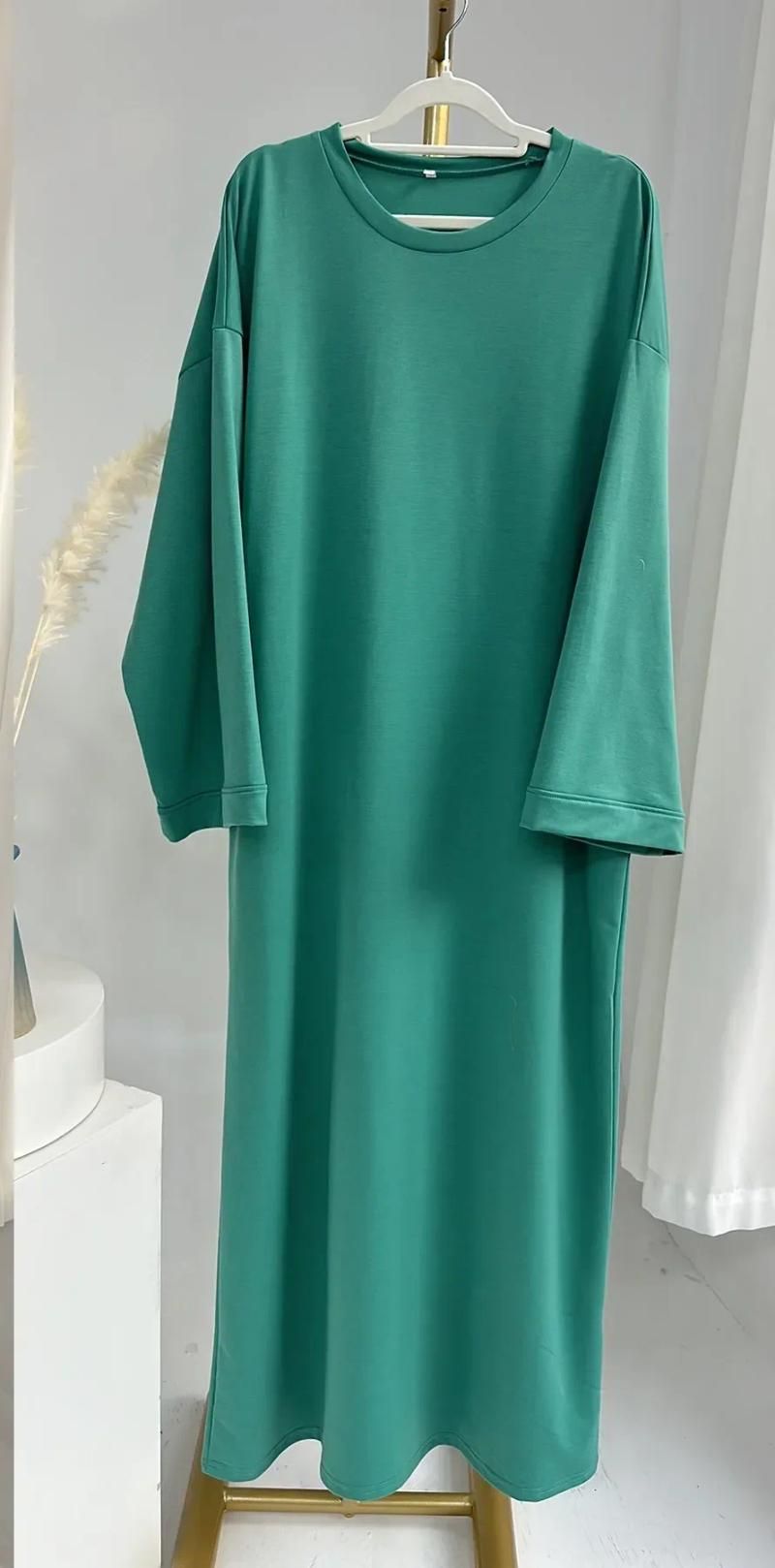 XL-XXL Зеленое платье