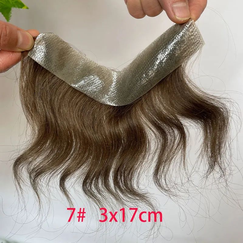 Toupee Color:7 Color 3x17cm