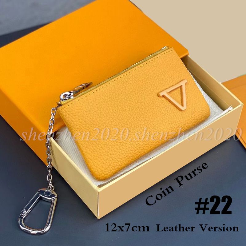 #22 Leather Coin Purse-12x7cm