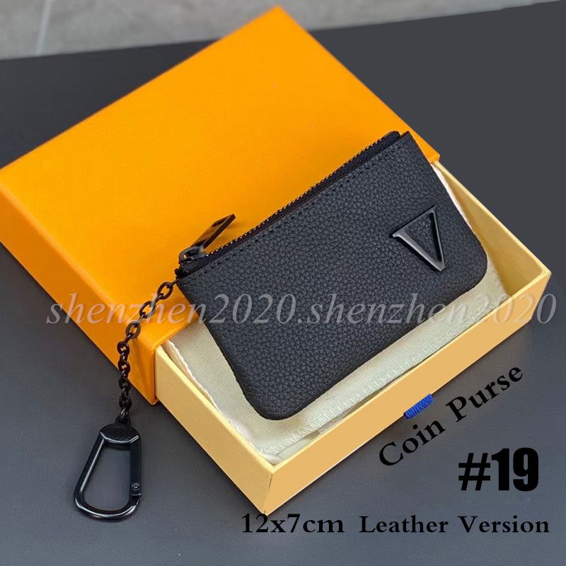 #19 Leather Coin Purse-12x7cm