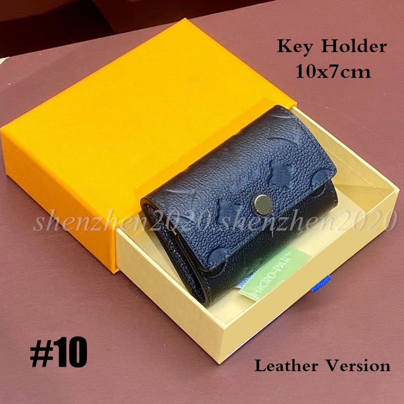 #10 Leather Key Holder-10x7cm