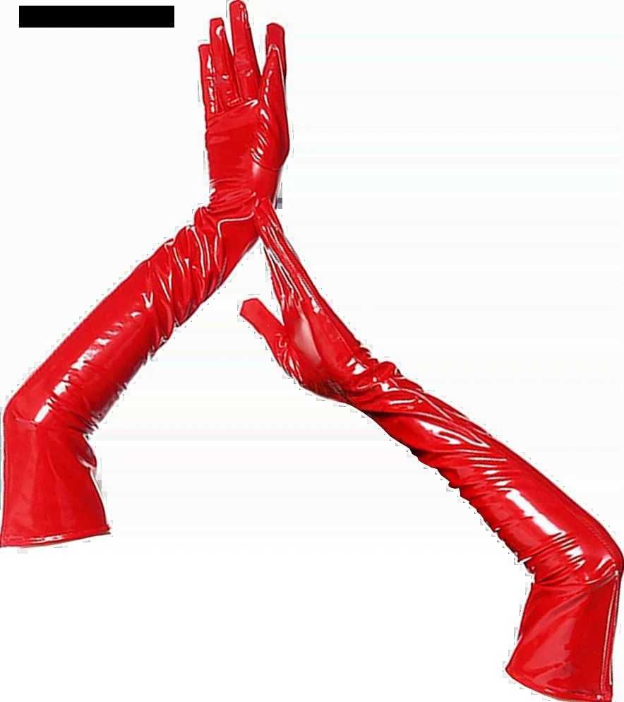 Pu Red Gloves