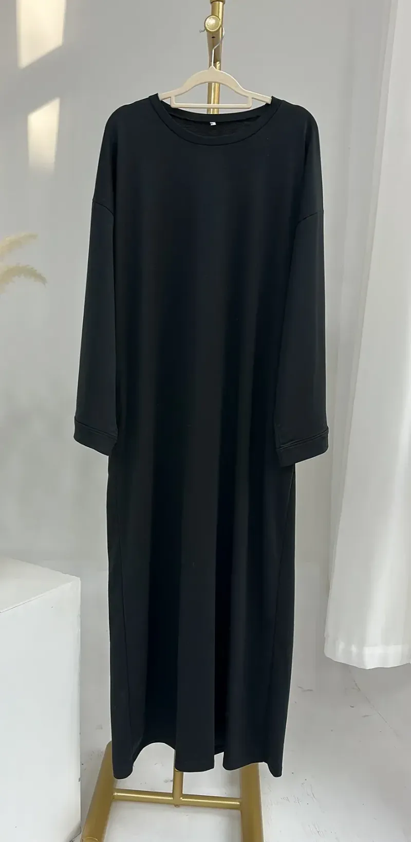 XL-XXL Schwarzes Kleid