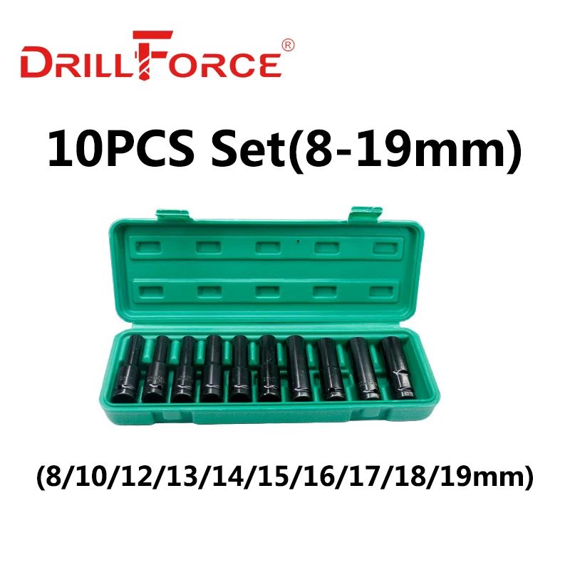 色：10pcsセット8-19mm