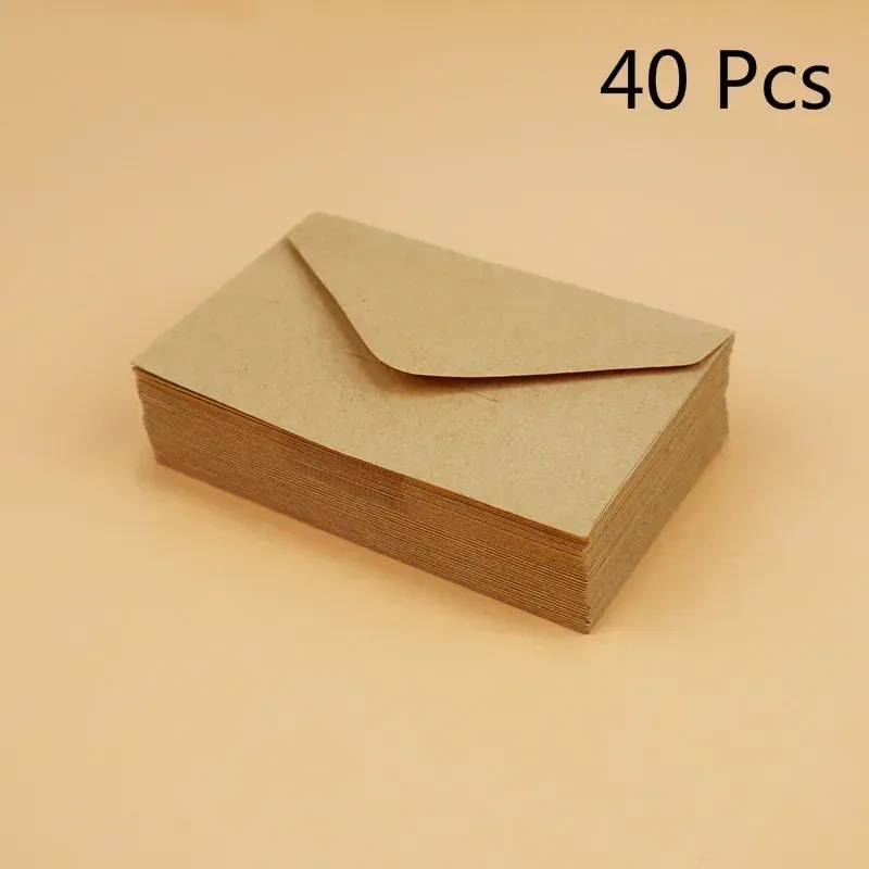 40 Pcs Kraft