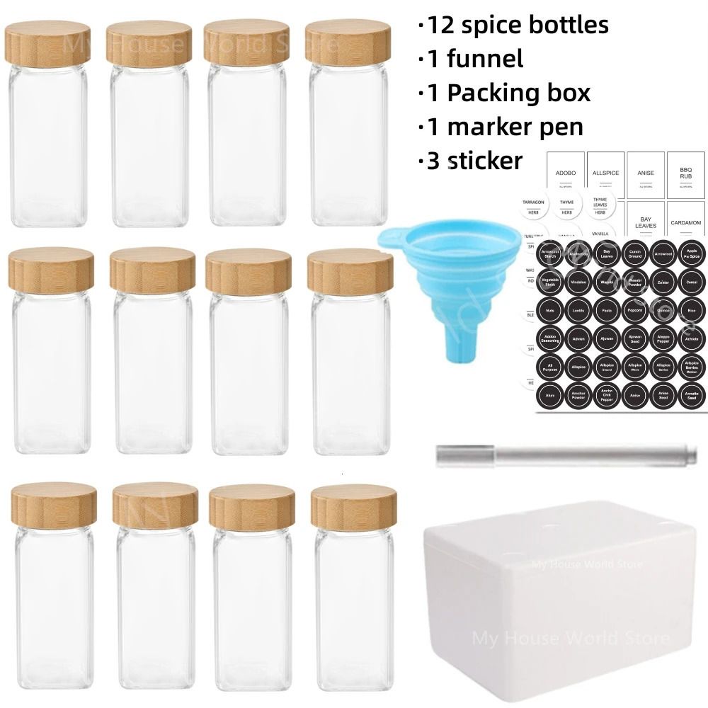 12pcs Jars Set