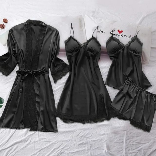 4pcs Black