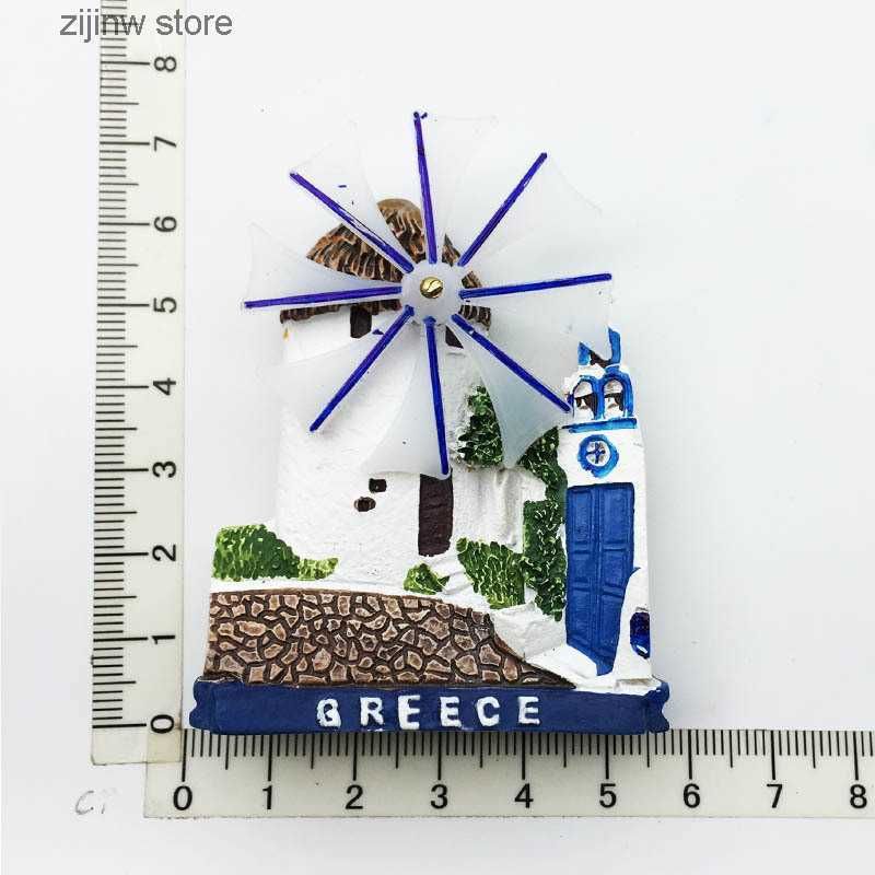 Griechisches Windmühlenhaus