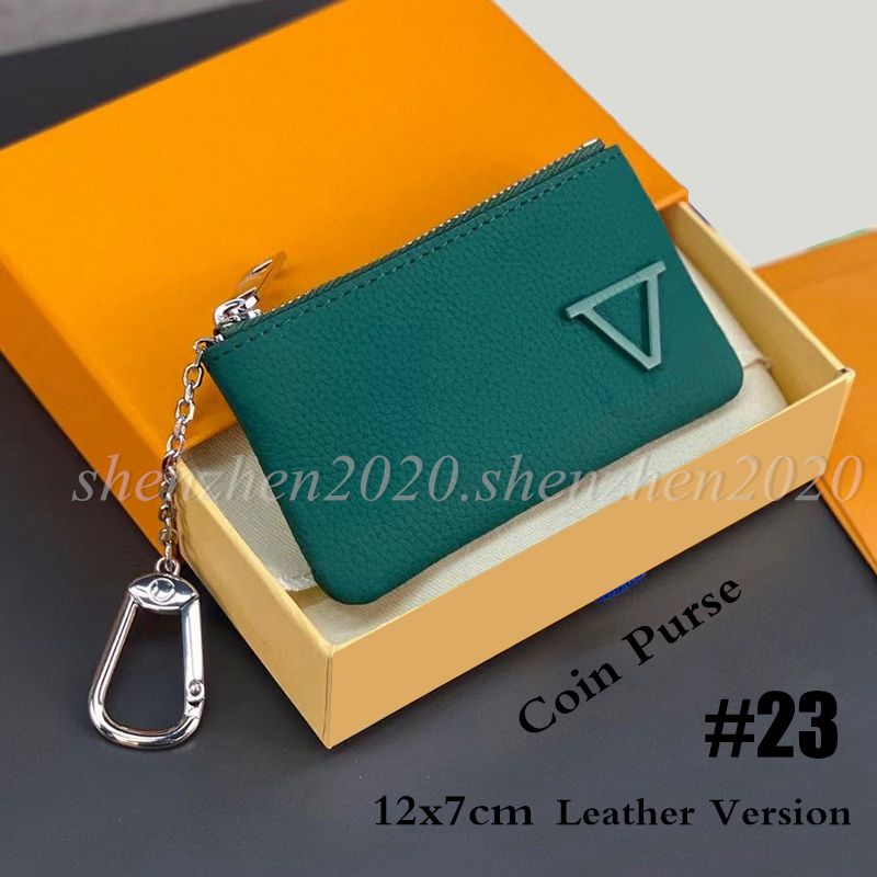 #23 Leather Coin Purse-12x7cm