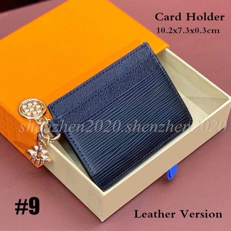 #9 Leather Card Holder-10.2x7.3x0.3cm