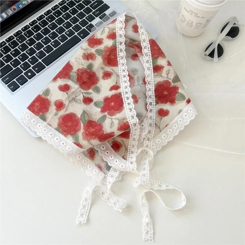 50x50x65cm Cloth - Red Flower