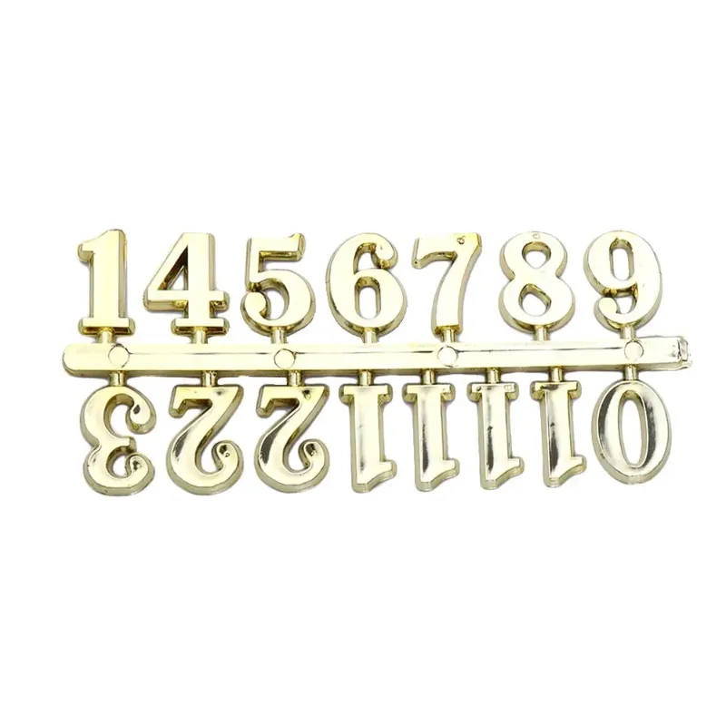 gold-Arabic numerals