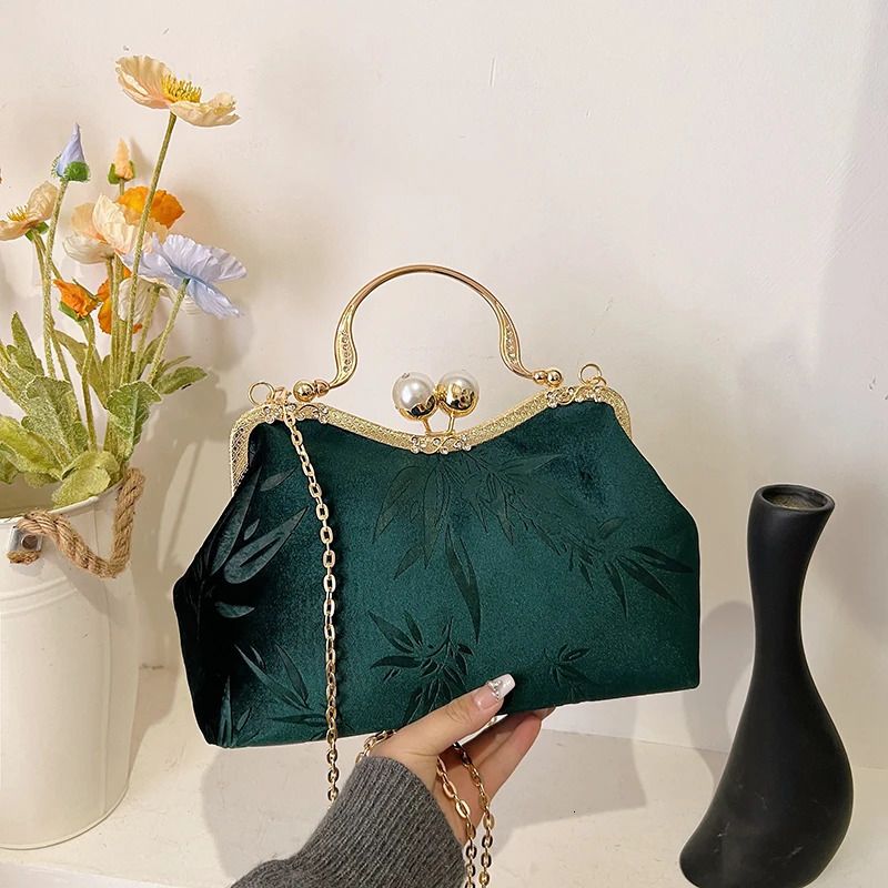 Green Shoulder Bag