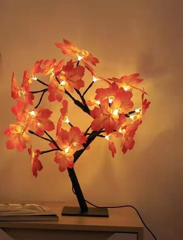 24 Maple Leaf Tree Lamp USB