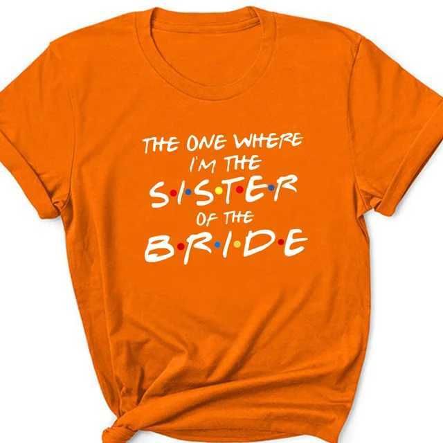 Orange Sisters Bride 1