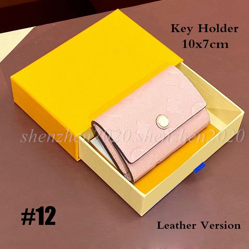 #12 Leather Key Holder-10x7cm