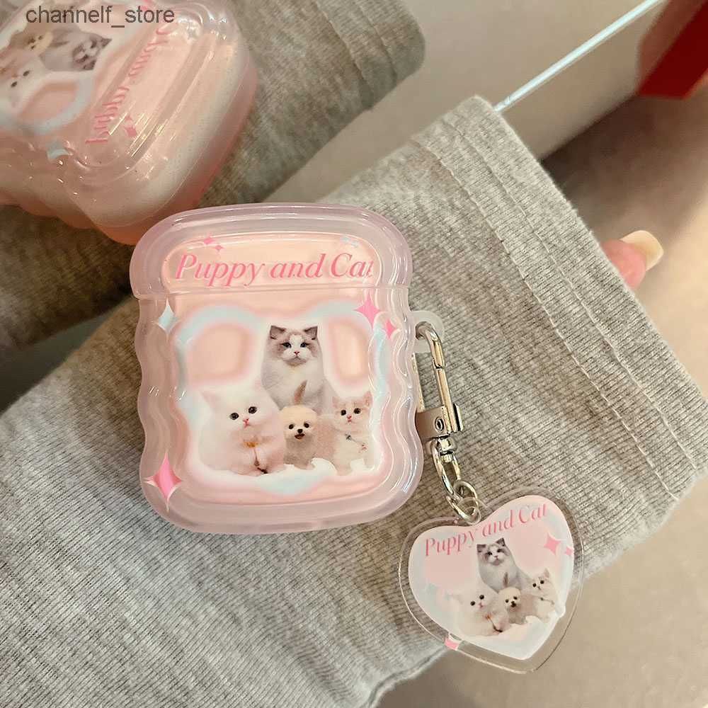 Chaton rose-pour Airpods 1 ou 2