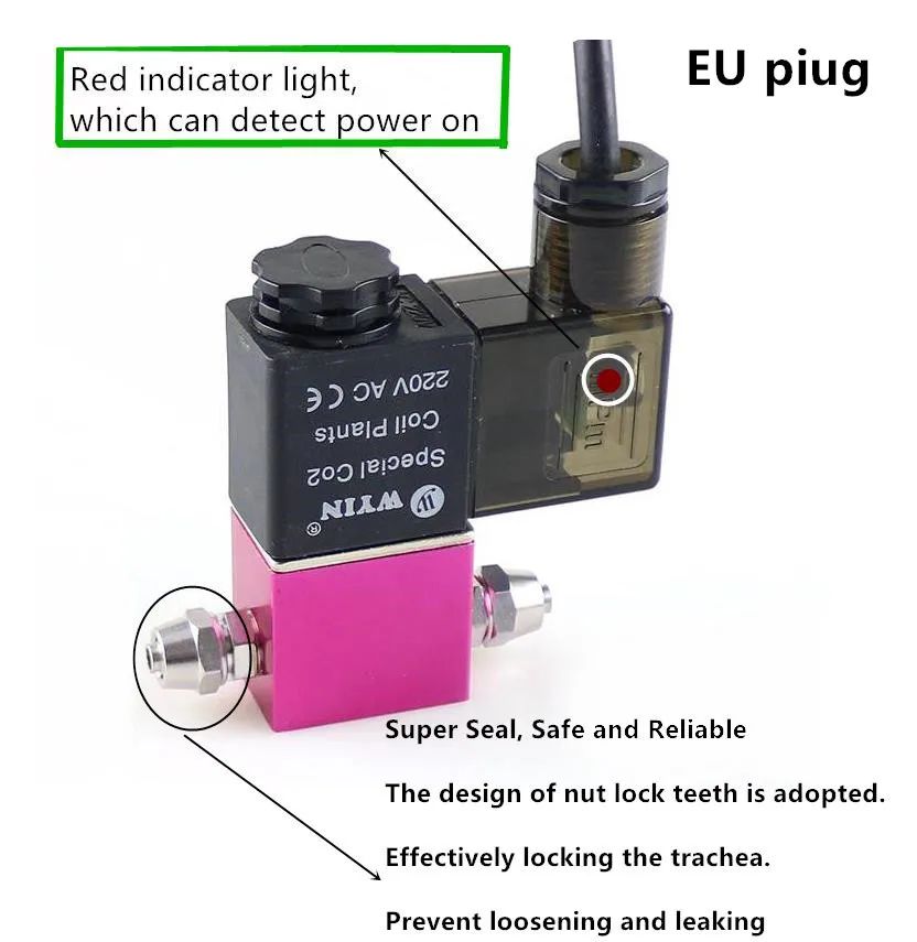 Färg: Solenoidventil Eusize: vit