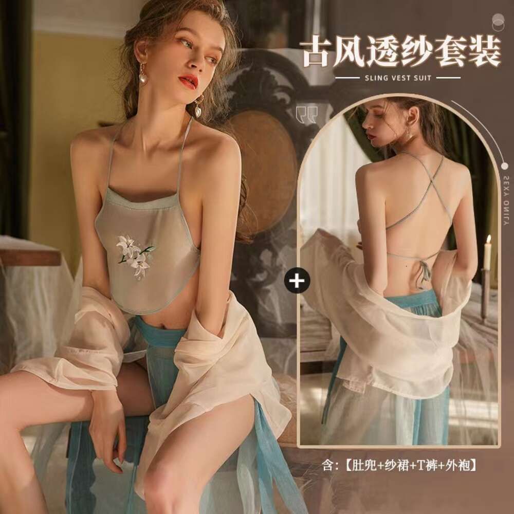 Fei Tian Lan Mei [Belly pocket draped