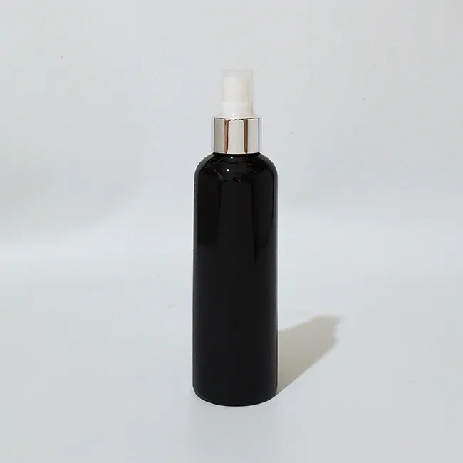 black bottle silver