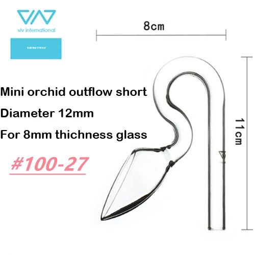 Orchidout Short 12mm-VIV Glass Pipe