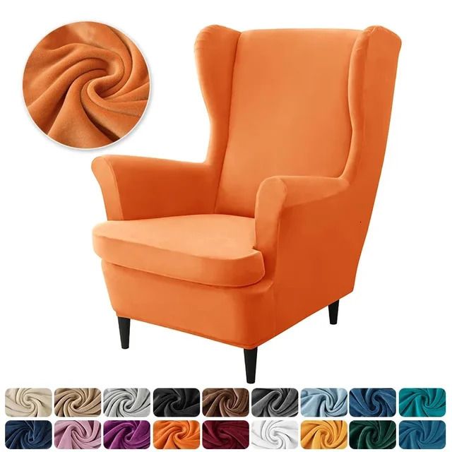 Orange Chair Cover