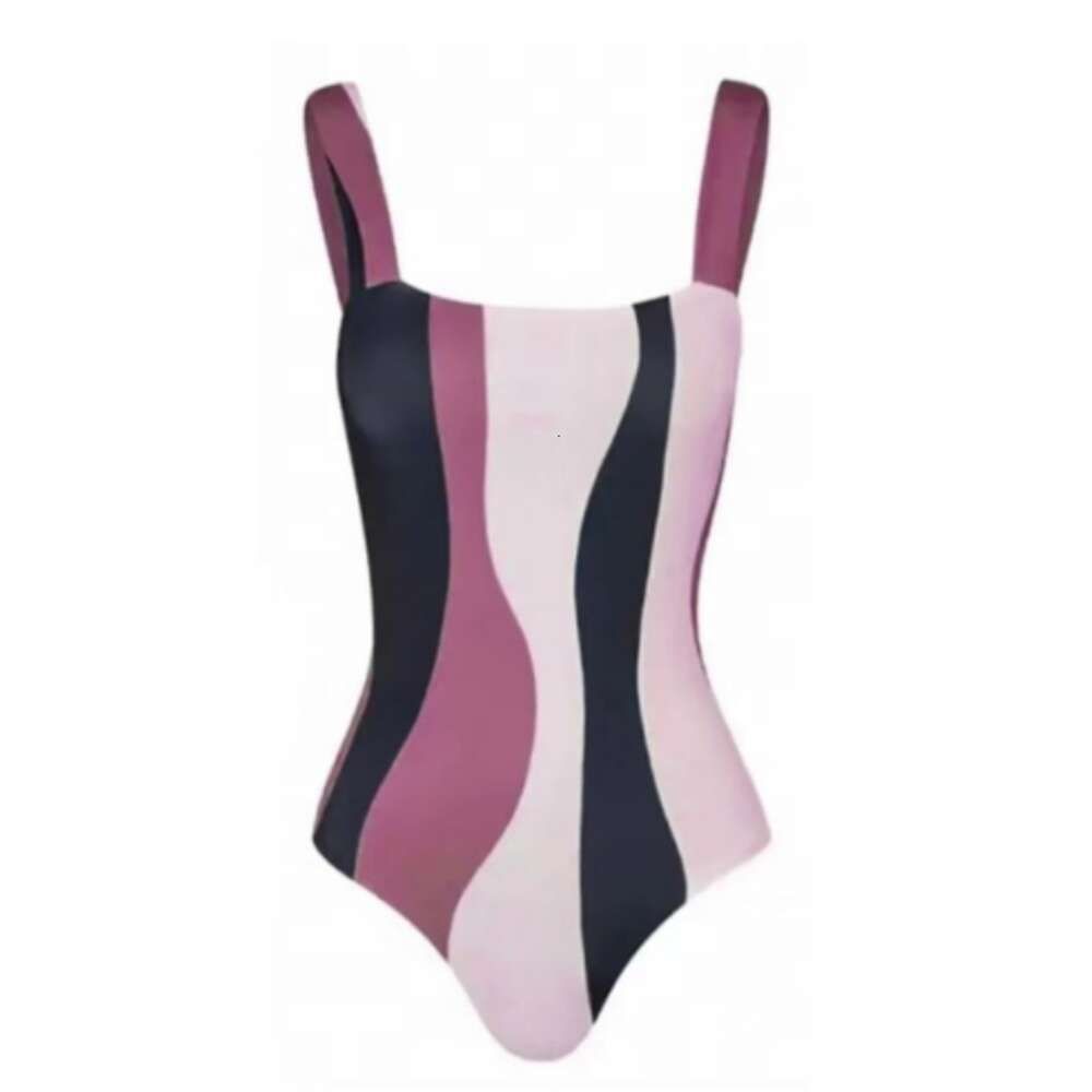 Purple One Piece Swimsuit