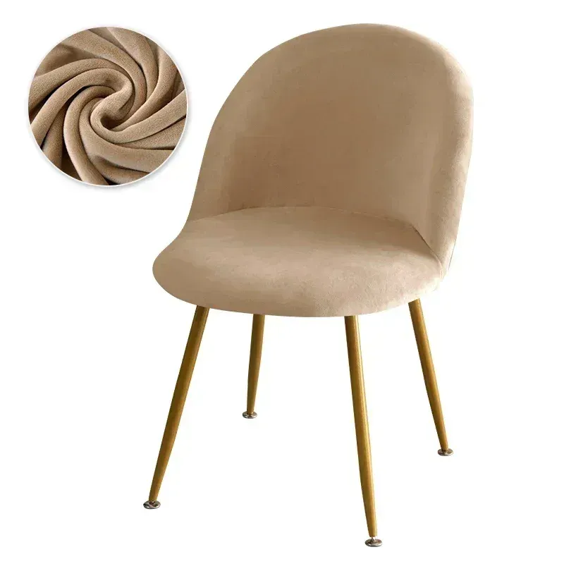 1PC chair cover camel